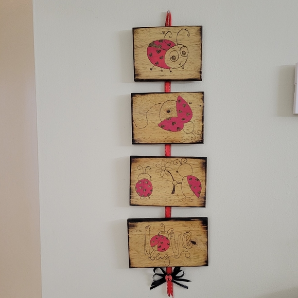 Other - Spring Ladybug wall decor